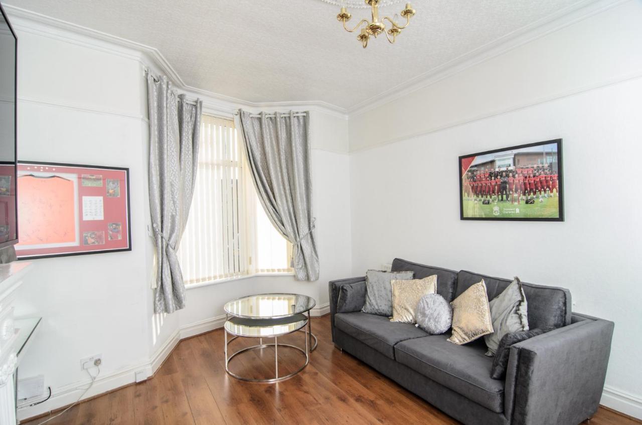 Riverpool - Elegant House 1 Minute Walk To Anfield Stadium Villa Liverpool Exteriör bild
