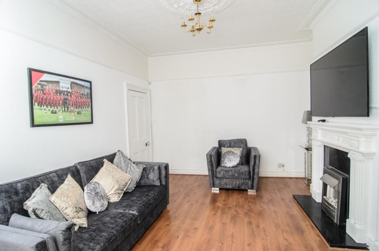 Riverpool - Elegant House 1 Minute Walk To Anfield Stadium Villa Liverpool Exteriör bild